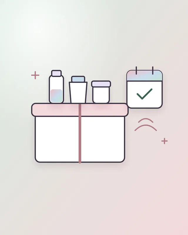 Monthly Care — illustration